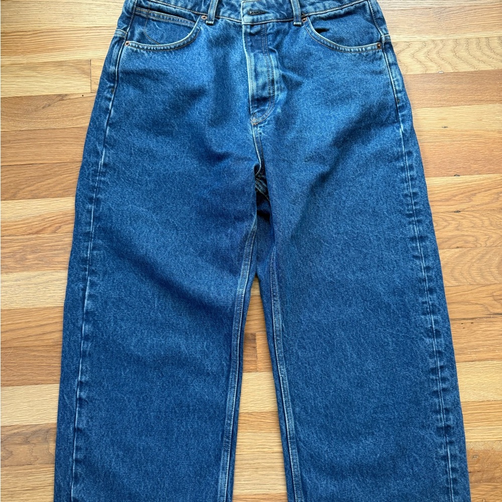 We The Free Relaxed Fit Blue Jeans